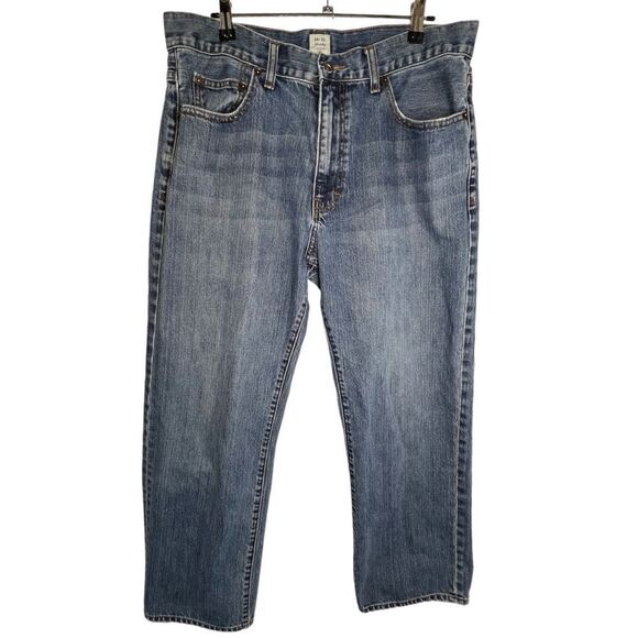 Men’s J. Crew Medium Wash Relaxed Denim Jeans - Picture 1 of 4